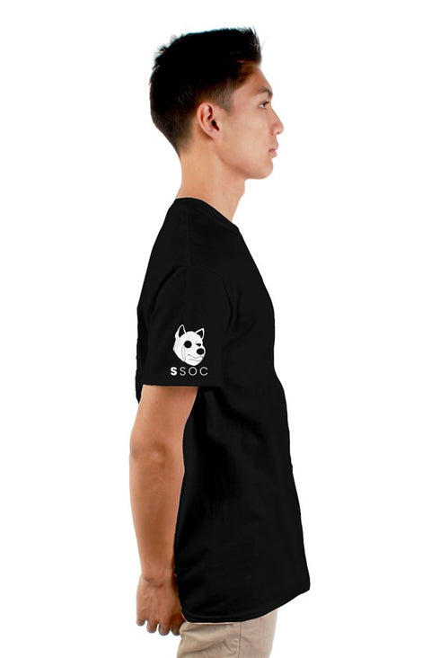 Bark Side Pocket T-Shirt w/ Arm Embroidery